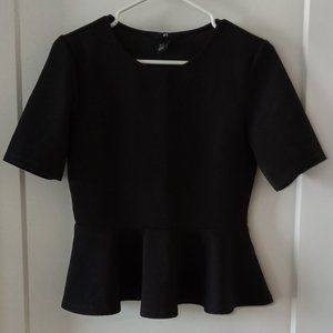Black classy top S
